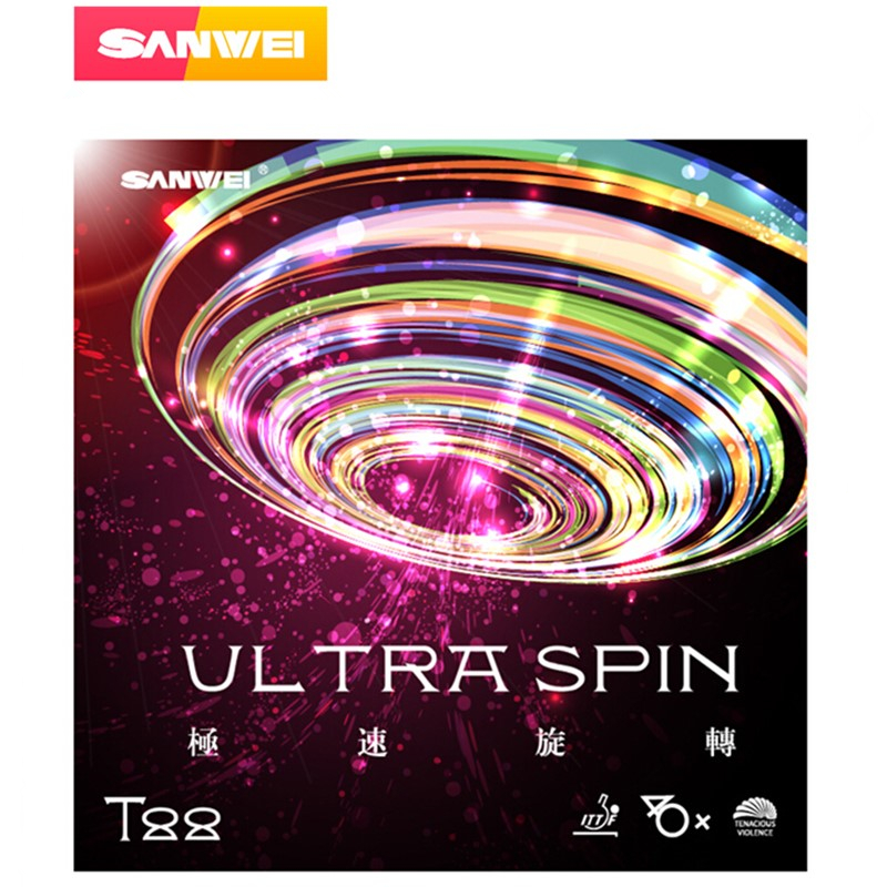 Table Tennis Rubber Anti Spin - SANWEI T88 ULTRA Spin Table Tennis