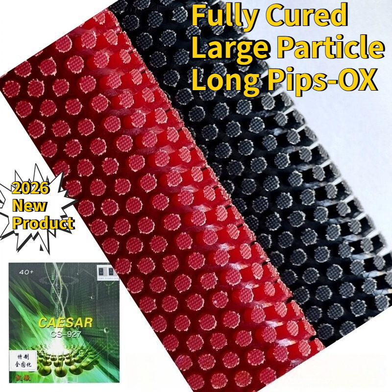 Table Tennis Rubber Anti Spin - 2026 New CAESAR CS-927 OX Table