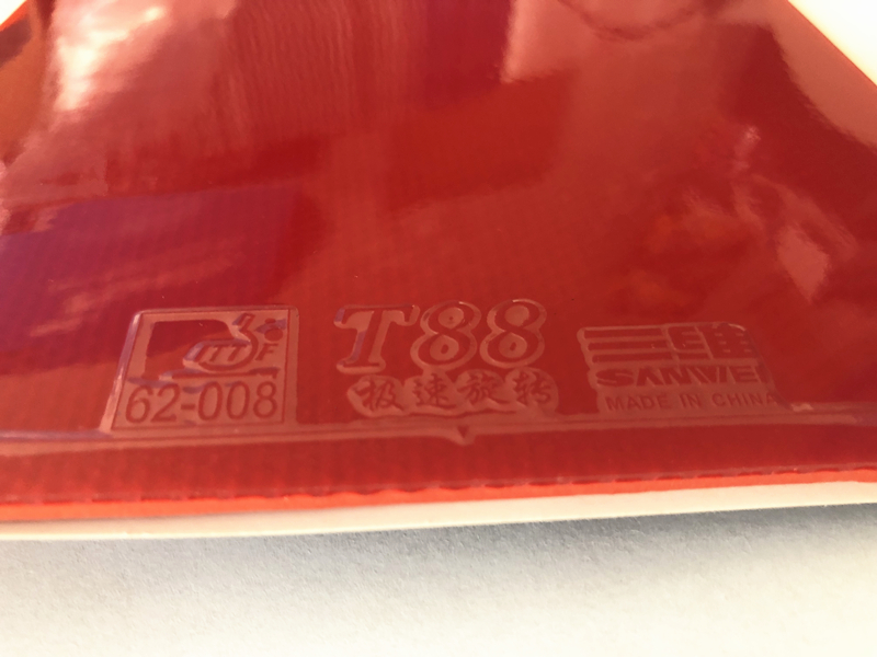 SANWEI T88 ULTRA Spin Table Te - Table Tennis Rubber Anti Spin บทวิจารณ์และราคา