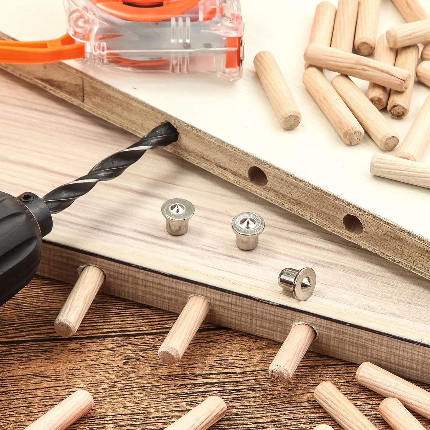 8/24Pcs Dowel Drill Centre Poi - Table Tennis Zone บทวิจารณ์และราคา