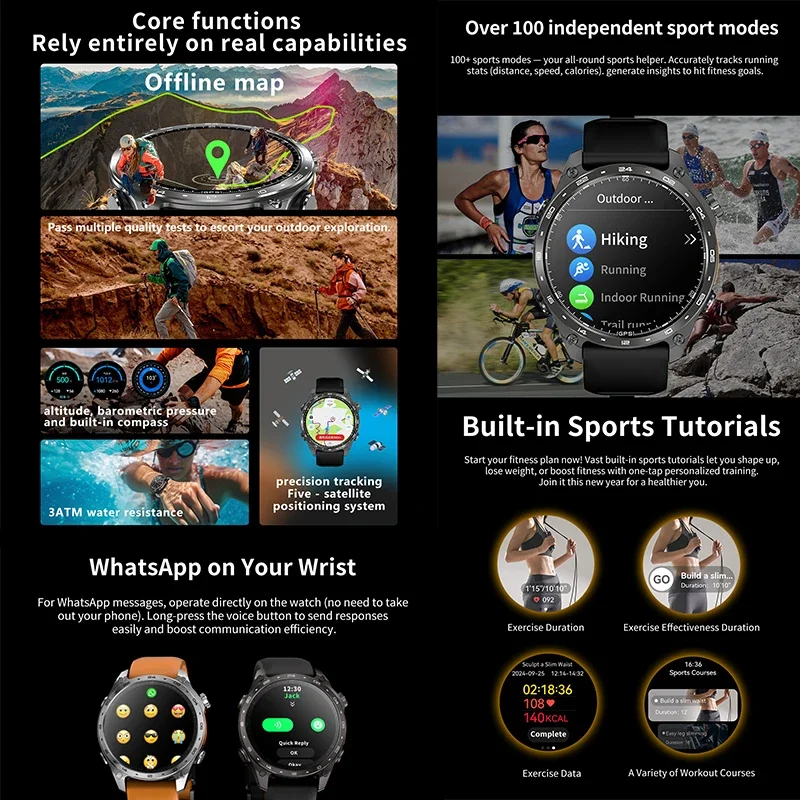 2026 New Men Smart Watch with  - Table Tennis World บทวิจารณ์และราคา