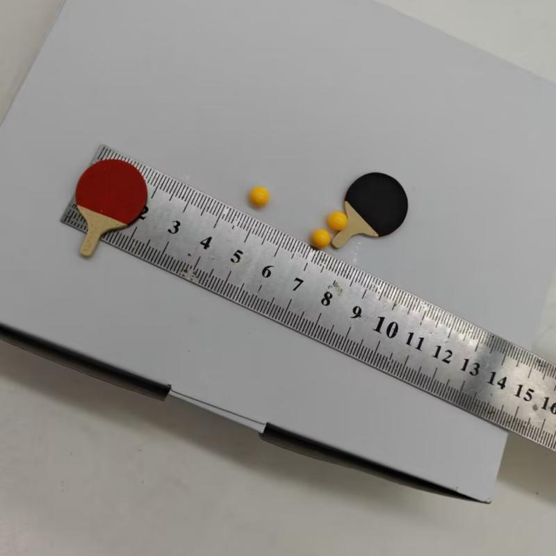 1Set Dollhouse Miniature Ping  - Table Tennis Ball บทวิจารณ์และราคา