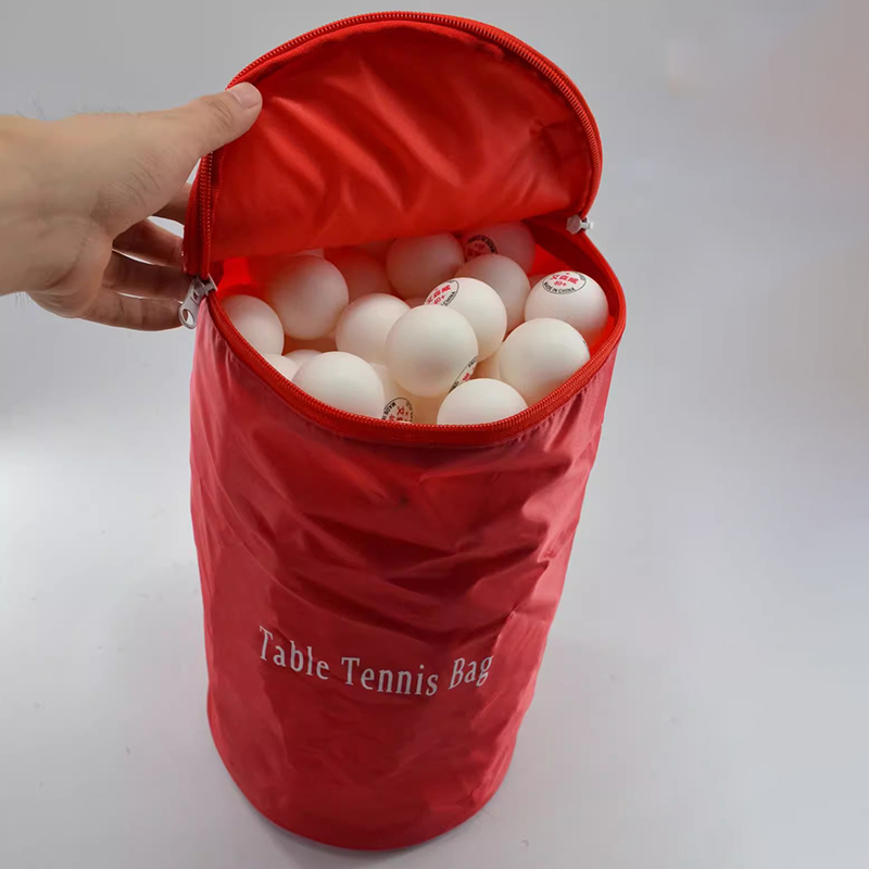 Portable Table Tennis Bag Larg - Table Tennis Ball บทวิจารณ์และราคา