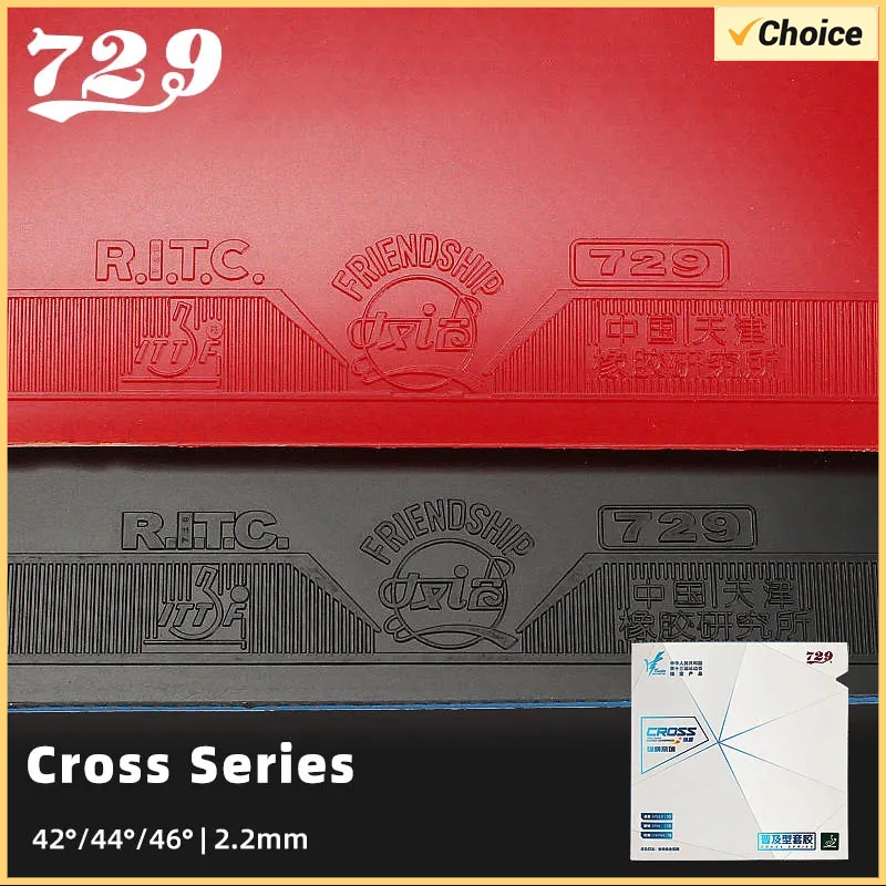 Original Friendship 729 Cross  - Table Tennis Rubber Anti Spin บทวิจารณ์และราคา