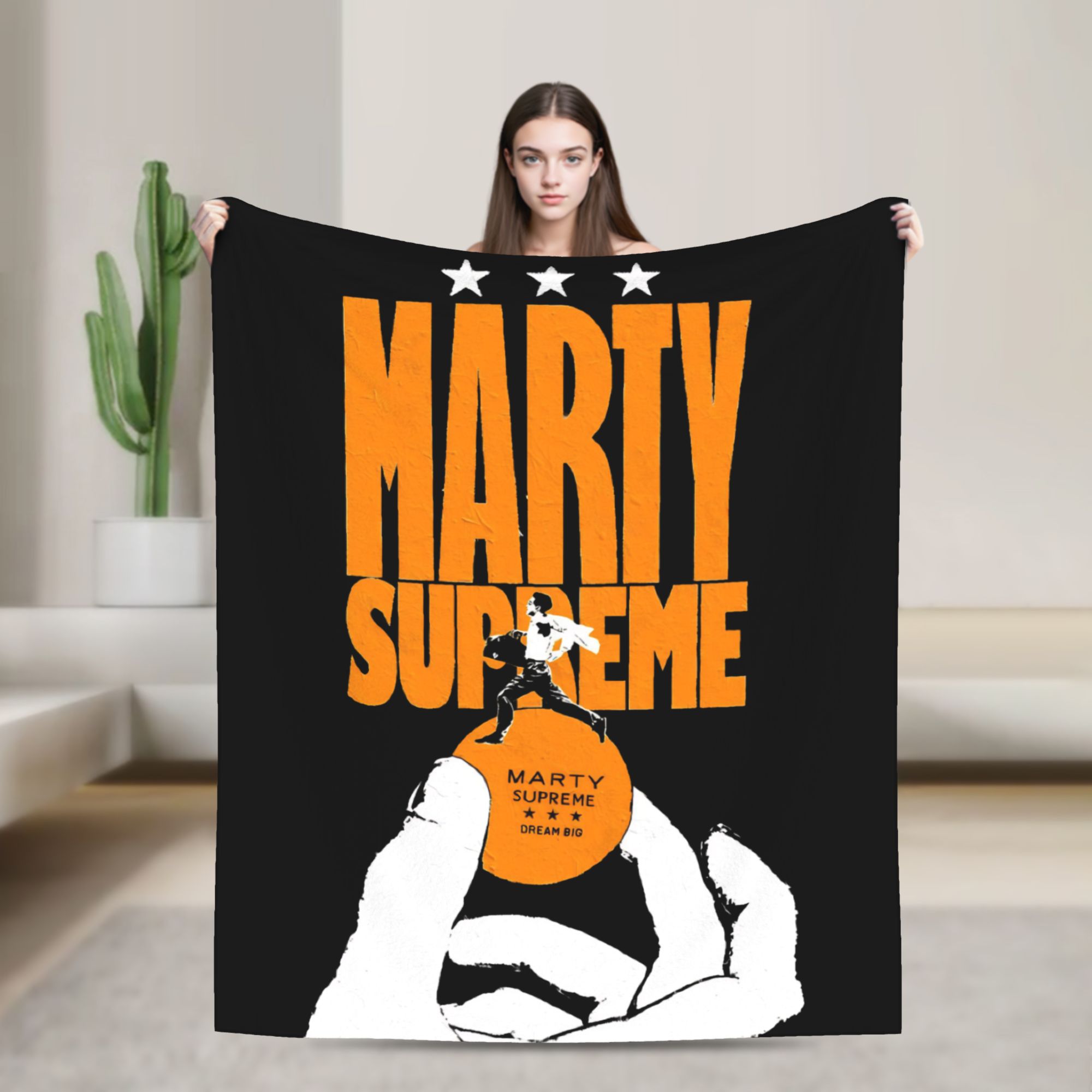 Marty Supreme Flannel Throw Bl - Table Tennis Marty Supreme บทวิจารณ์และราคา