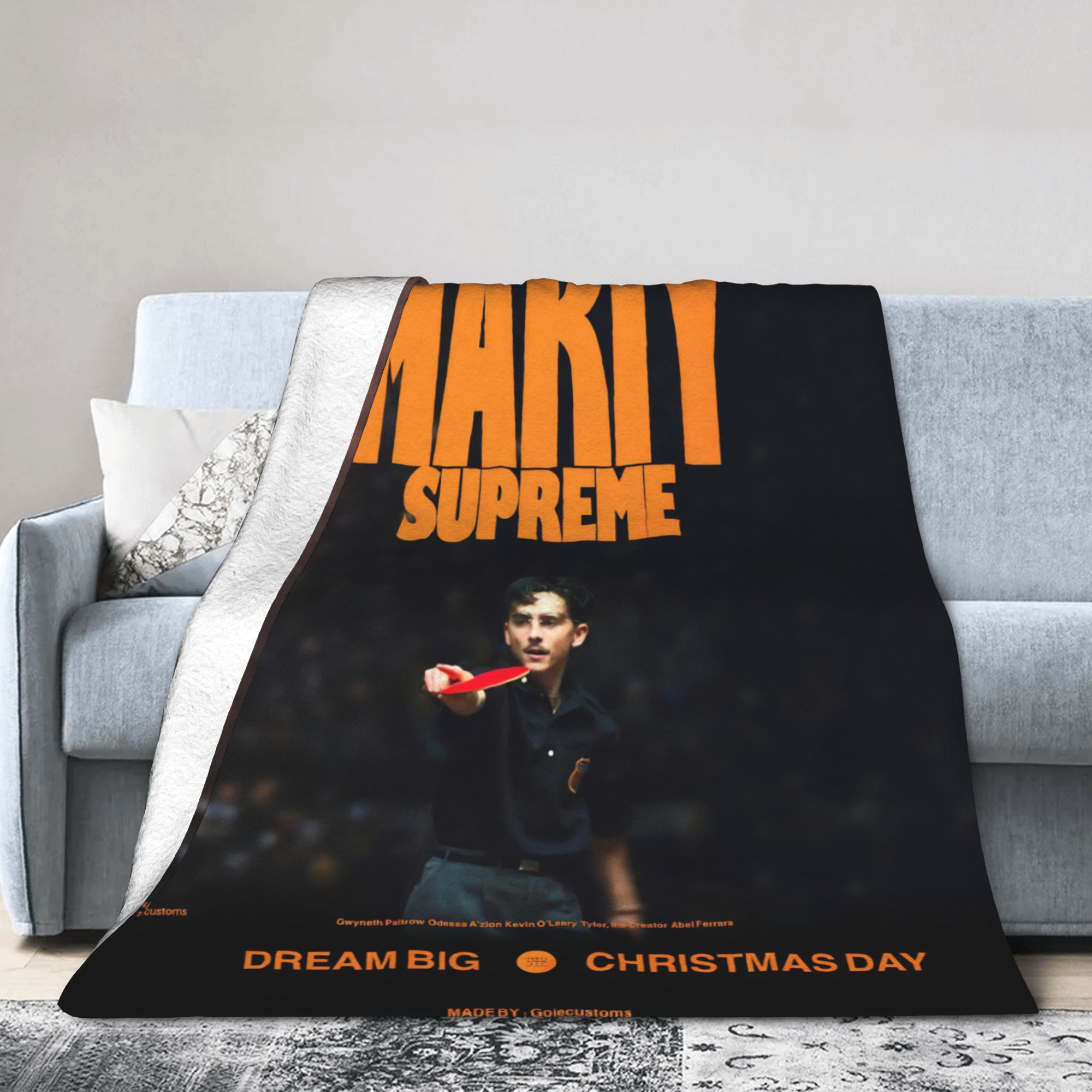 Marty Supreme  Blankets Flanne - Table Tennis Marty Supreme บทวิจารณ์และราคา