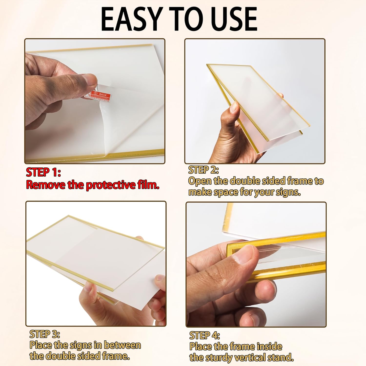 4x6inch Acrylic Sign Holder Wi - Table Tennis Zone บทวิจารณ์และราคา