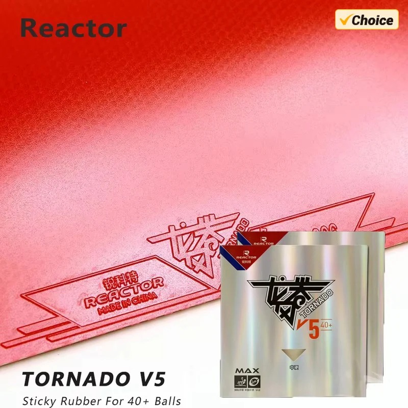 Reactor TORNADO V5 Sticky Loop - Table Tennis Rubber Anti Spin บทวิจารณ์และราคา