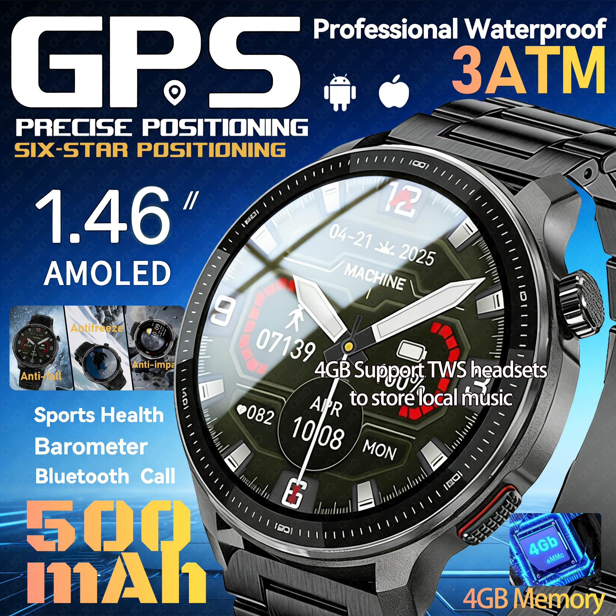 2026 New GPS Smart Watch Super - Table Tennis World บทวิจารณ์และราคา