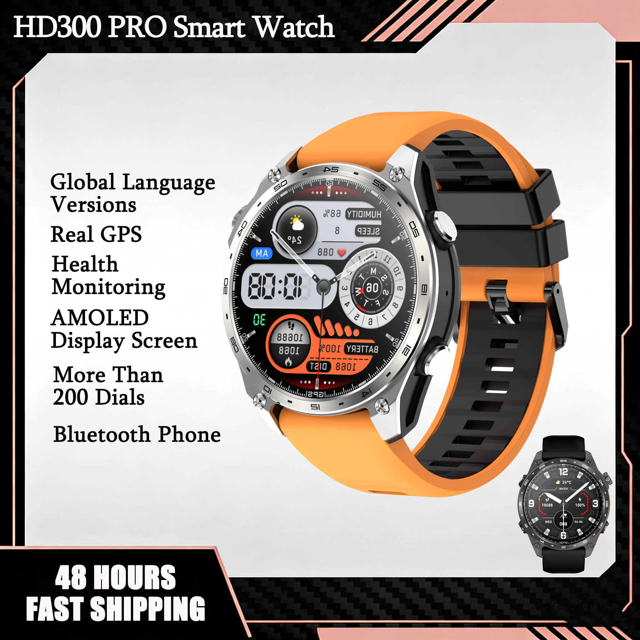 GPS Smart Watch for Outdoor HD - Table Tennis World บทวิจารณ์และราคา