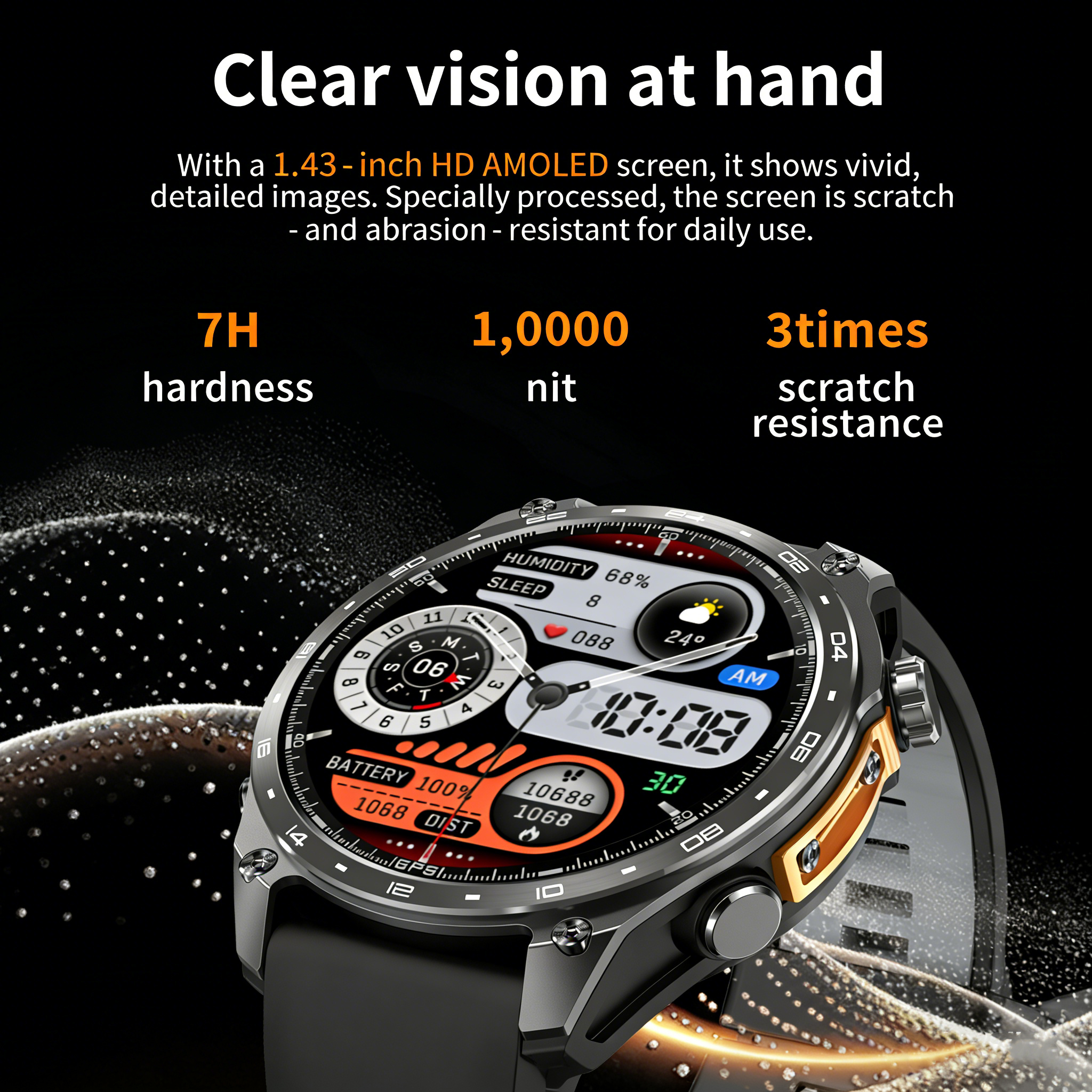 GPS Smart Watch for Outdoor HD - Table Tennis World บทวิจารณ์และราคา