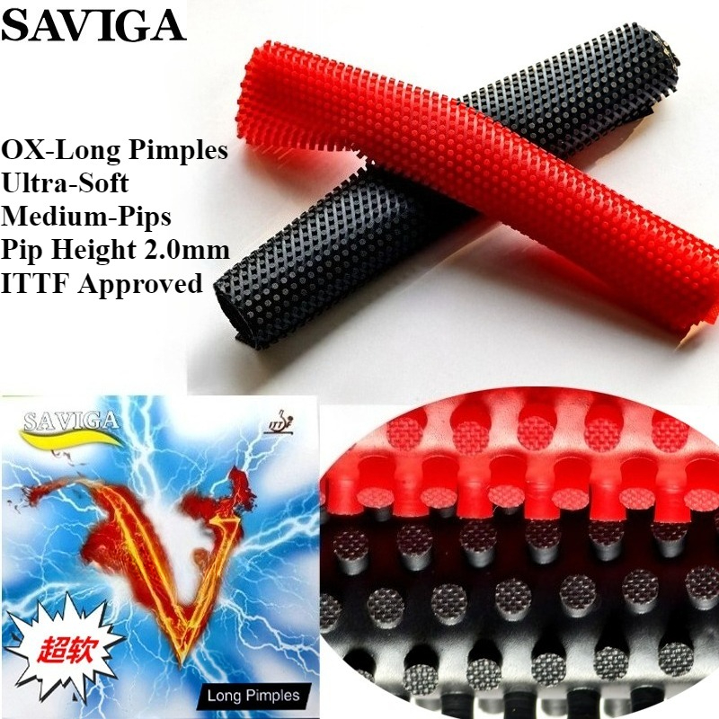 SAVIGA OX Table Tennis Rubber  - Table Tennis Rubber Anti Spin บทวิจารณ์และราคา