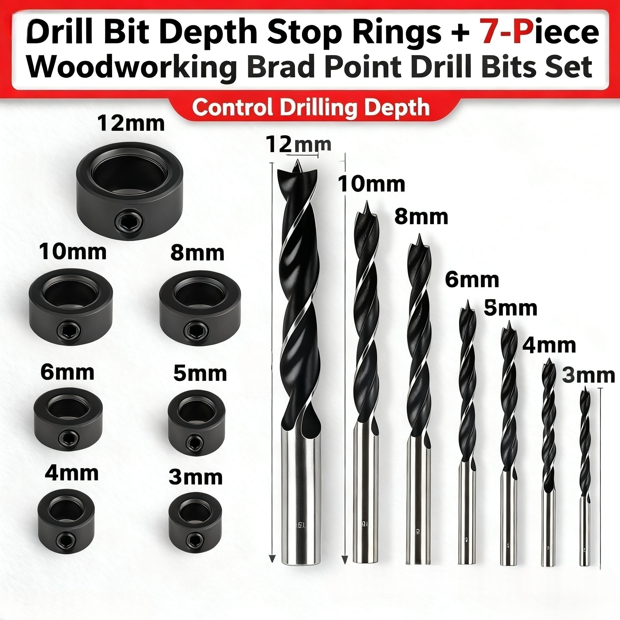 Drill Bit Limit Ring, Twist Dr - Table Tennis Zone บทวิจารณ์และราคา