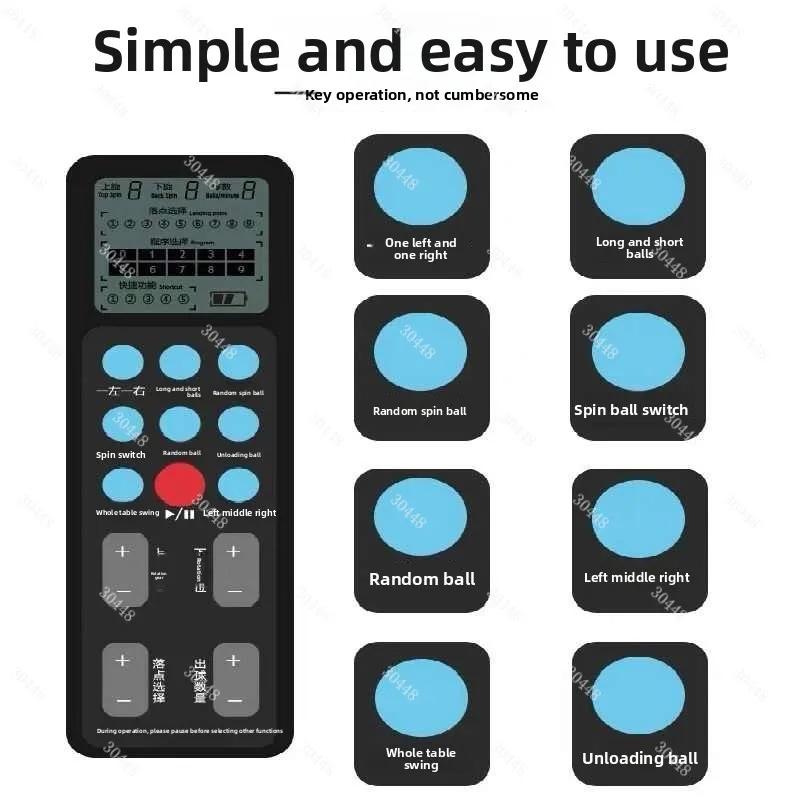 Table Tennis Automatic Ball Ma - Table Tennis Ball บทวิจารณ์และราคา