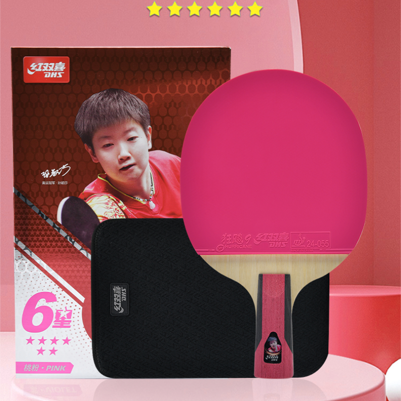 DHS 6 Star Table Tennis Racket - Table Tennis World บทวิจารณ์และราคา